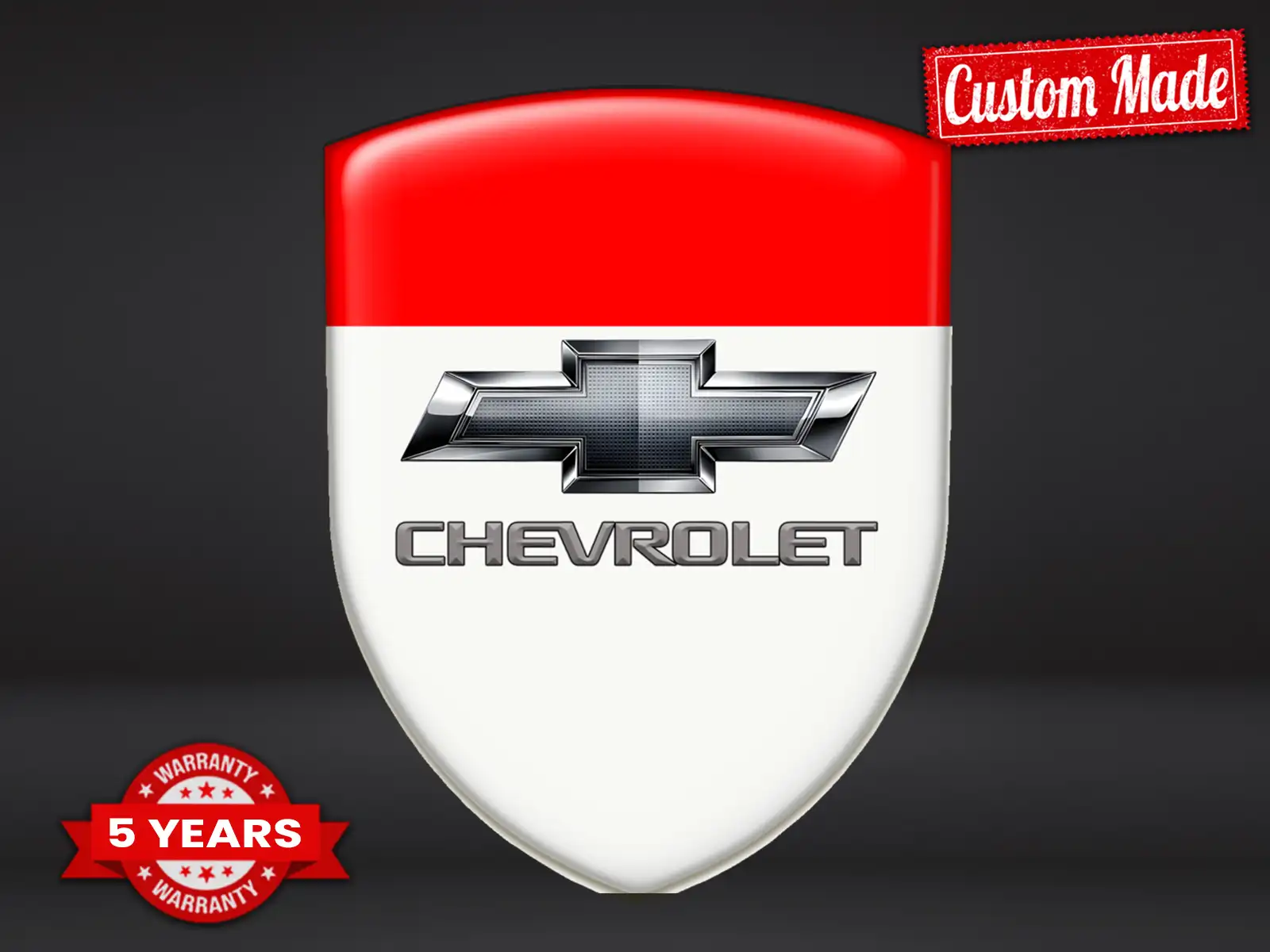 Chevrolet Car Back Window Decals High End Customizable Minimal